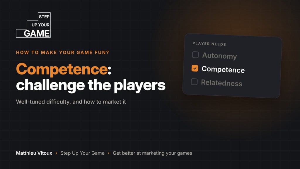 HOW TO MAKE YOUR GAME FUN? CHALLENGE THE PLAYERS