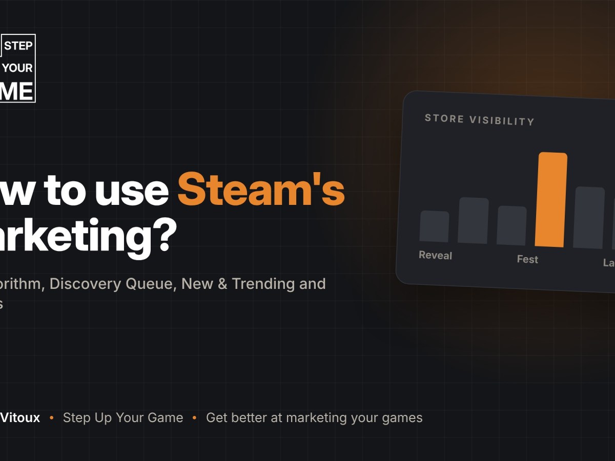HOW TO USE STEAM’S&nbsp;MARKETING?
