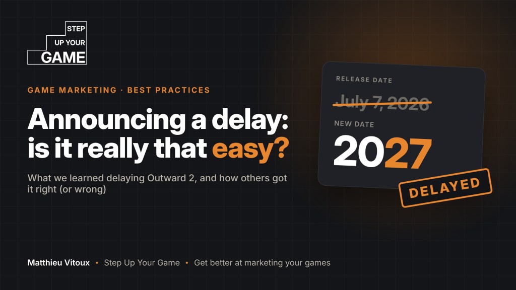 Announcing a delay: is it really that easy? A few best practices