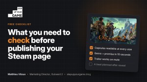 The Steam Page Checklist: what you need to check before publishing your Steam page